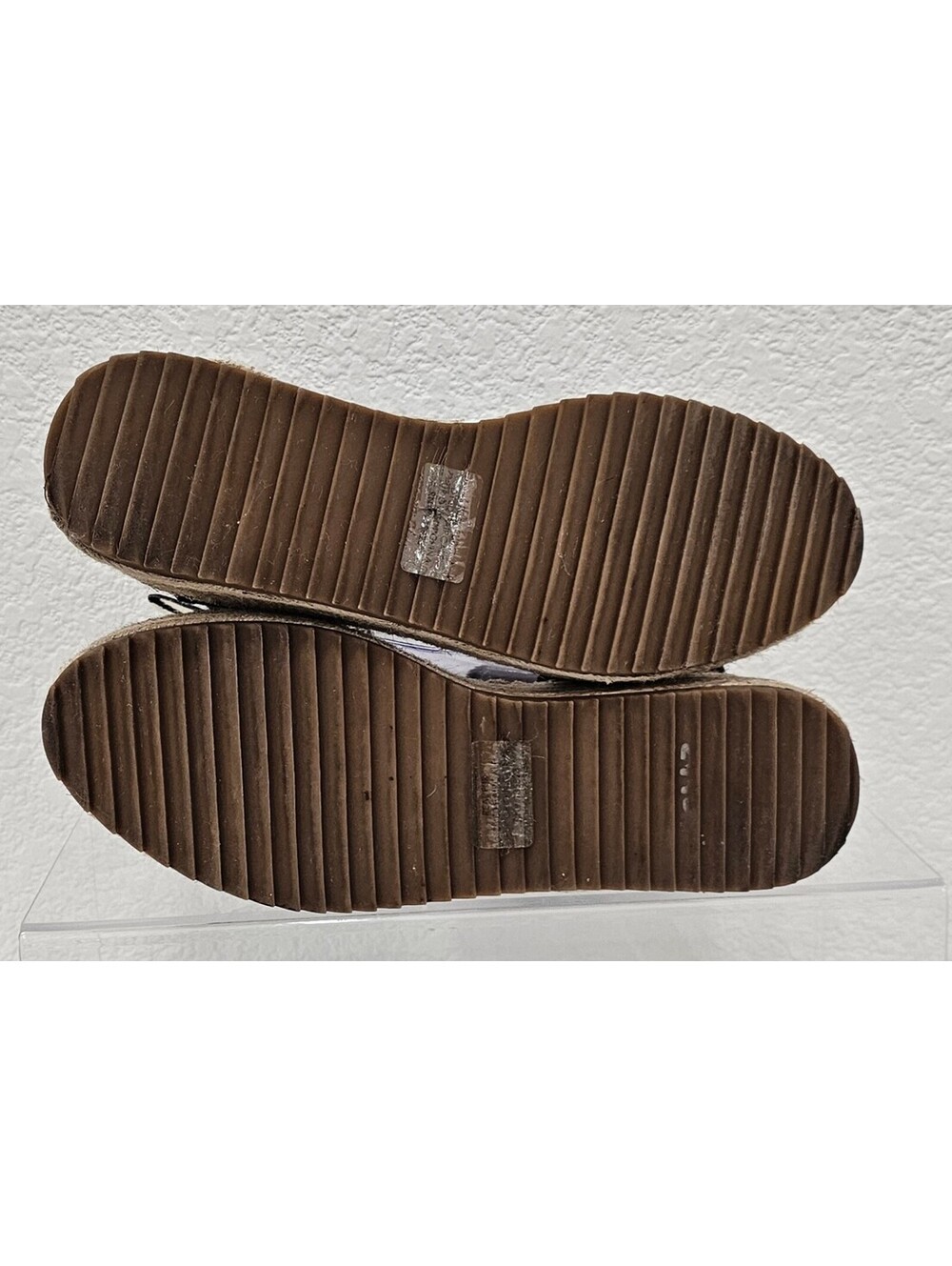 Franco Sarto Marona Zebra Haircalf Espadrille Platform Sandals Women’s 7M - Picture 13 of 14